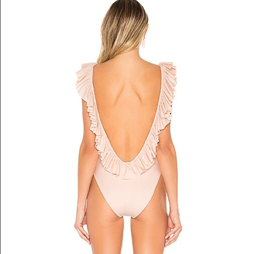 New Lovers + Friends Flutter One-Piece Swimsuit - Picture 3 of 3